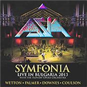 ASIA - SYMFONIA (2CD+DVD-2013 LIVE WITH P.P.O./DIGI-PAK) ‘Symfonia’ is a ‘live’ recording from the ‘Sounds Of The Ages’ Festival at Plovdiv's Second Century Roman Theater in September 2013!