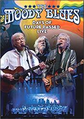 MOODY BLUES - DAYS OF FUTURE PASSED-LIVE (DVD-2017 CONCERT) Released in March 2018 on 3 Formats, this DVD captures a stunning 2017 concert performance recorded in Canada and filmed in High Definition, featuring The MOODY BLUES delivering their ‘Days Of Future Past’ album in it’s entirety with a full Orchestra, plus many band classics from their golden years!