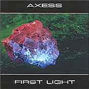 AXESS - FIRST LIGHT (2009 REISSUE/2002 ALBUM/PYRAMID PEAK) 2009 re-issue of 2002 debut album with 7 lengthy, occasionally dark tracks featuring strong melodic leads layered over “Berlin School” style sequencing.